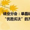 硅业分会：单晶硅片价格若长期处于低位运行 市场或将通过“优胜劣汰”的方式倒逼落后产能改造