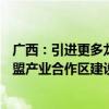 广西：引进更多龙头企业参与沿边临港产业园区和中国—东盟产业合作区建设