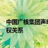 中国广核集团声明：与中广核能源(海南)有限公司无任何股权关系