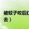 被蚊子咬后红点消不掉（被蚊子咬了红点退不去）