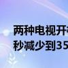 两种电视开机广告全面取消 开机时长从118秒减少到35秒