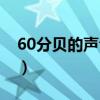 60分贝的声音有多大（40分贝的声音有多大）