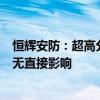 恒辉安防：超高分子量聚乙烯出口管制政策对公司现行产品无直接影响