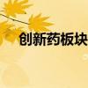 创新药板块持续下挫 艾迪药业跌超10%