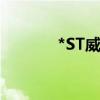 *ST威帝：终止重大资产重组