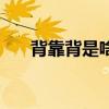 背靠背是啥意思（背靠背是什么意思）