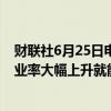 财联社6月25日电，加拿大央行行长麦克勒姆表示，无需失业率大幅上升就能实现2%通胀目标。