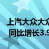 上汽大众大众品牌1-5月累计销量突破40万辆 同比增长3.9%