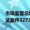 市场监管总局部署开展“五项行动” 查处违法案件32738起