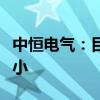 中恒电气：目前虚拟电厂相关业务收入占比较小