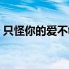 只怪你的爱不够勇敢（只怪我的爱不够勇敢）