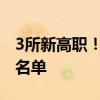 3所新高职！教育部公布第三批专科高校备案名单
