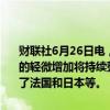 财联社6月26日电，惠誉预计，全球范围内，住房价格增长和拖欠款项的轻微增加将持续整个2024年；预计各国2024年房价将适度上涨，除了法国和日本等。