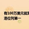 有100万美元就算富裕人士！全球最贵城市前十名：中国香港位列第一