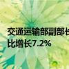交通运输部副部长付绪银：1—5月水运建设固定资产投资同比增长7.2%