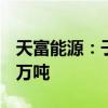 天富能源：子公司拟出售碳排放配额约70.06万吨