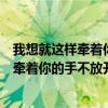我想就这样牵着你的手不放开歌词是什么意思（我想就这样牵着你的手不放开）