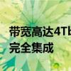 带宽高达4Tbps！Intel成功实现光学I/O芯粒完全集成