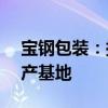 宝钢包装：拟5.25亿元在越南投建易拉罐生产基地