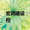 宏润建设：中标1.42亿元核电站进厂道路工程