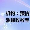 机构：预估第三季NAND Flash产品合约价涨幅收敛至5-10%