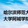 哈尔滨师范大学阿城学院分数线（哈尔滨师范大学阿城学院）