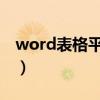 word表格平均成绩怎么算（平均成绩怎么算）