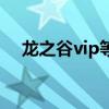 龙之谷vip等级消费表（龙之谷vip等级）