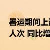暑运期间上海两大机场预计日均客流量36万人次 同比增16%