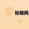 秘籍两只老虎（两只老虎辅助）
