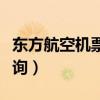 东方航空机票价格查询（东方航空特价机票查询）