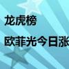 龙虎榜|欧菲光今日涨停 两机构合计净买入1.16亿元