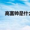 高富帅是什么意思?（高富帅是什么意思）