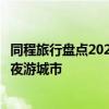 同程旅行盘点2024避暑旅行方式，北京、苏州上榜热门避暑夜游城市