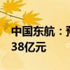 中国东航：预计上半年净利同比减亏33亿元-38亿元