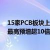 15家PCB板块上市公司披露上半年业绩预告 生益电子同比最高预增超10倍