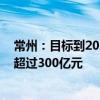 常州：目标到2026年引育一批低空经济头部企业 产业规模超过300亿元