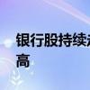 银行股持续走强 建行、农行等多股创历史新高