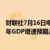 财联社7月16日电，国际货币基金组织（IMF）将沙特2024年GDP增速预期从2.6%下调至1.7%。