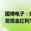 国博电子：控股股东提议中期分红 每10股派发现金红利5.1元