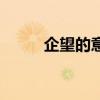 企望的意思和造句（企望的意思）