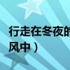 行走在冬夜的冷风中吉他谱（行走在冬夜的冷风中）