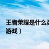 王者荣耀是什么类型的游戏花钱不（王者荣耀是什么类型的游戏）