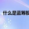 什么是蓝筹股 都有哪些股（蓝筹股是什么）