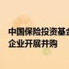 中国保险投资基金总裁贾飙：险资要重点支持大型科技龙头企业开展并购