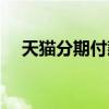 天猫分期付款怎么开通（天猫分期付款）