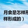 月食是怎样形成的示意图辅助说明（月食是怎样形成的）