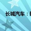长城汽车：魏牌蓝山智驾版正式开启预订