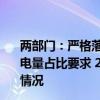 两部门：严格落实西电东送和跨省跨区输电通道可再生能源电量占比要求 2024年的占比原则上不低于2023年实际执行情况