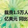 裁员1.5万人是阵痛！Intel晒财报：营收128亿美元 同比转盈为亏